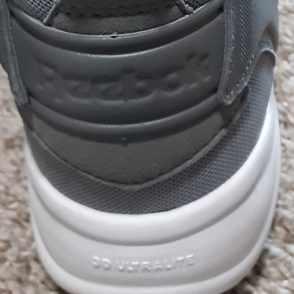 Men\'s Reebok 3D Ultralite Gray/White Reebok Running Sneakers/Shoes NWOB Size 9.5 main image 2